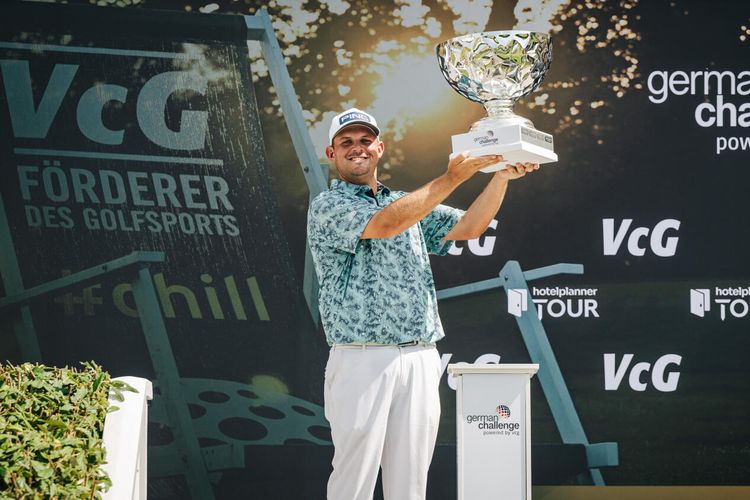 JC Ritchie, Sieger der German Challenge 2025 / Foto: DGV/Kirmaier